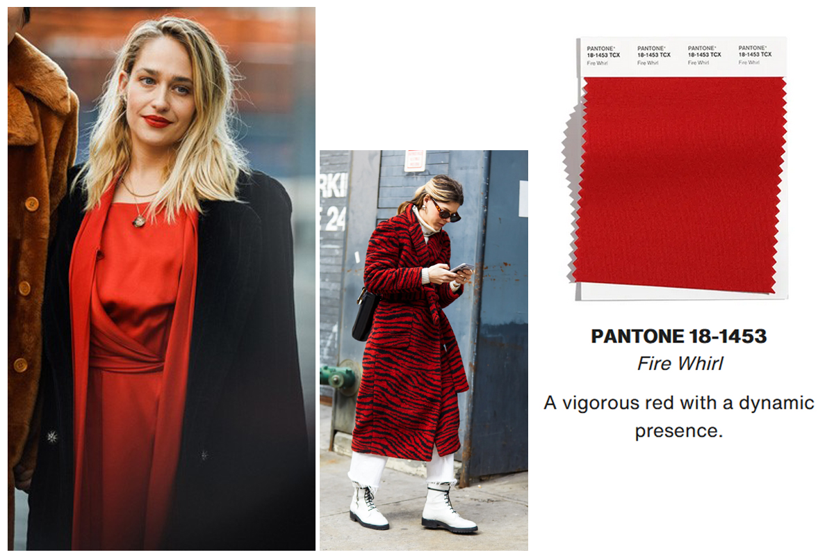 پارچه های قرمز