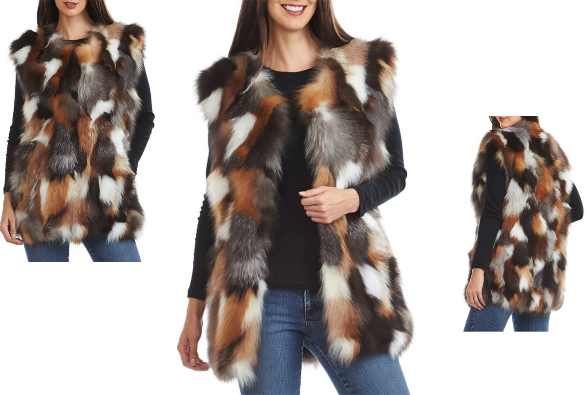 ژاکت با پارچه خز