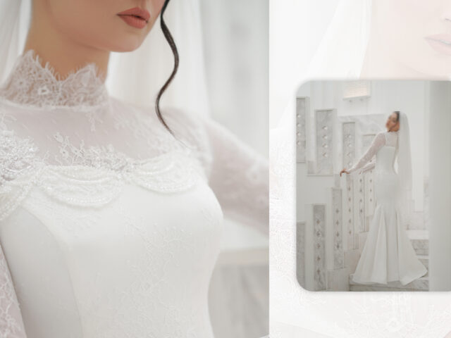 10 مدل لباس عروس حریر جذاب: از سبک حریر ساده تا شکوه حریر شاین