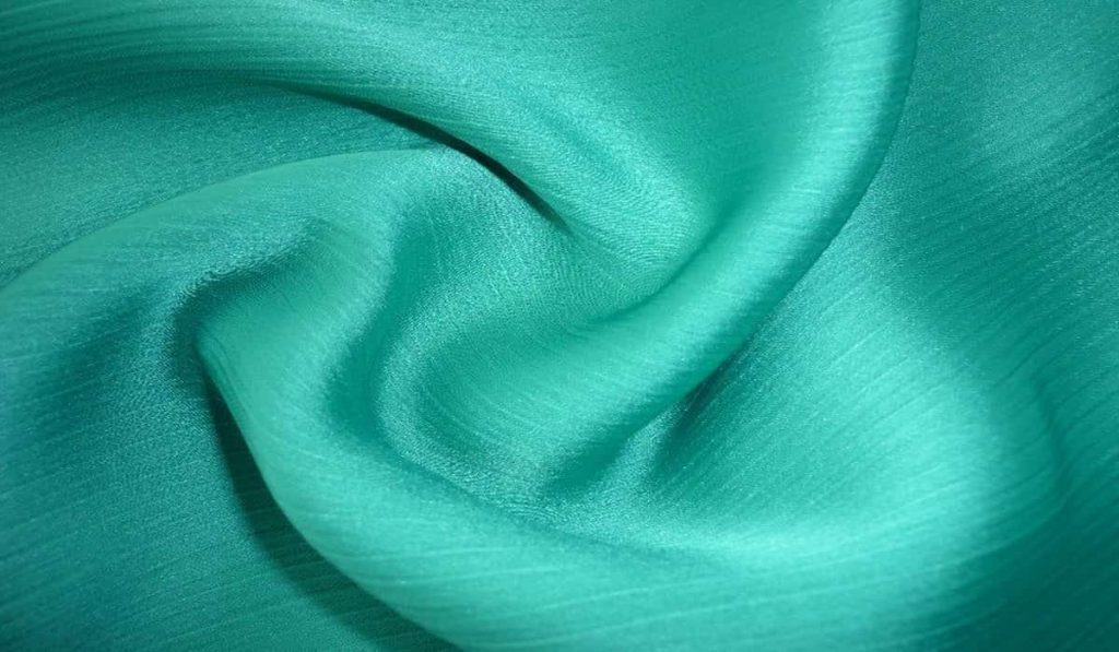 crepe silk fabric polyester